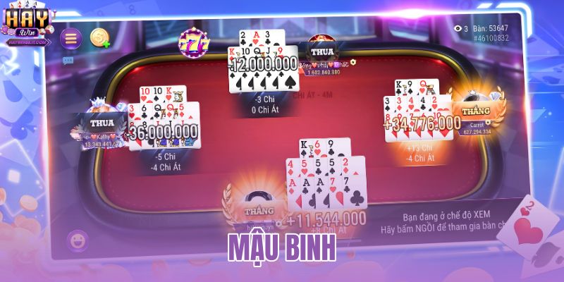 Mậu Binh | Luật Chơi, Cách Xếp 3 Chi Và Đọ Điểm HAYWIN 1 Mậu binh